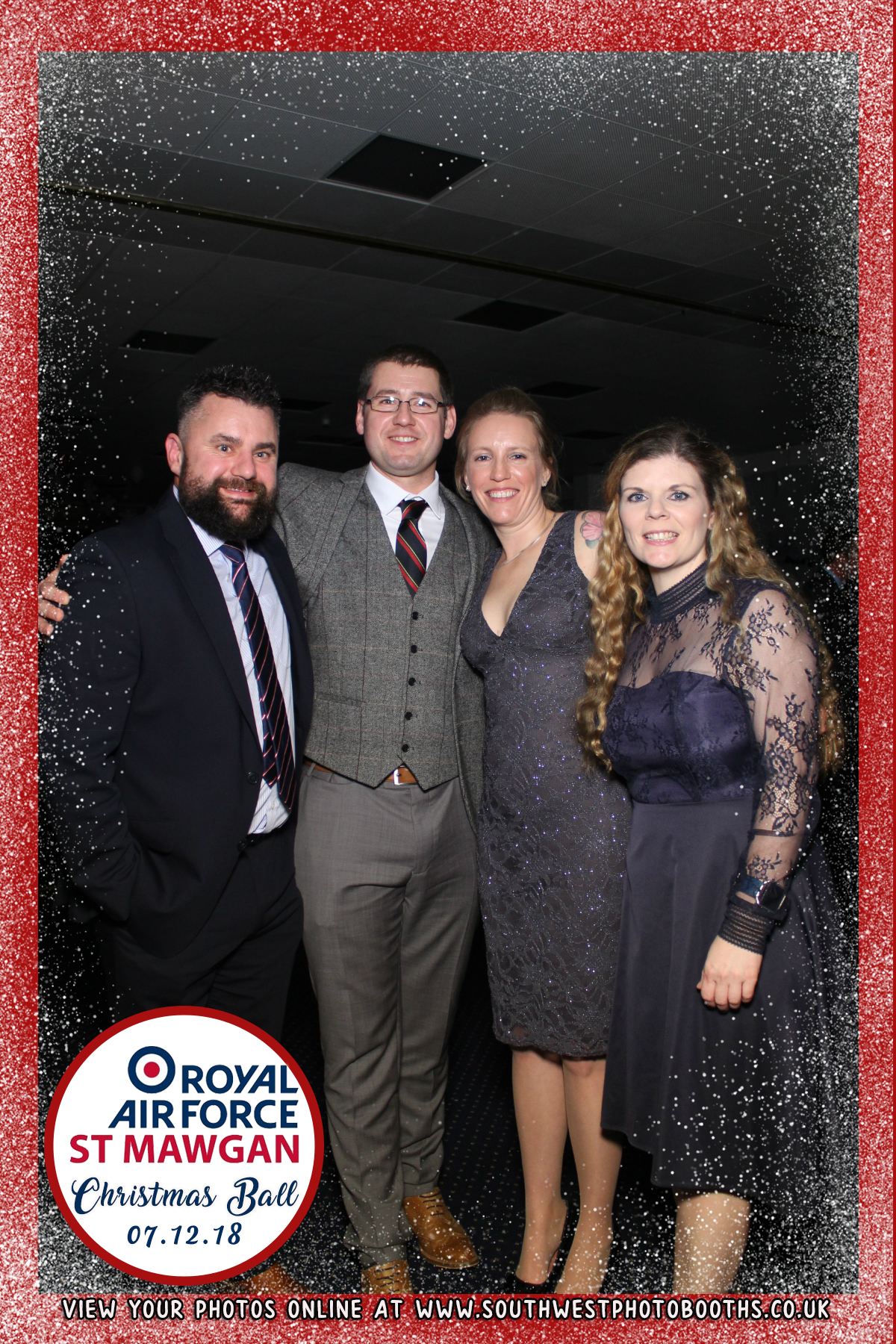 RAF St Mawgan Christmas Ball | View more photos from the event at gallery.southwestphotobooths.co.uk/u/SWPB/RAF-St-Mawgan-Christmas-Ball